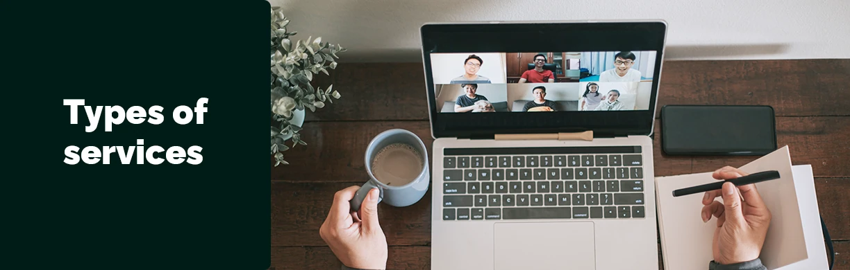 types of virtual assistant services 