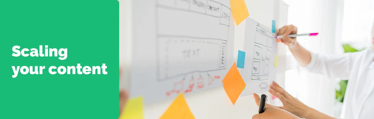 how to scale blog content creation