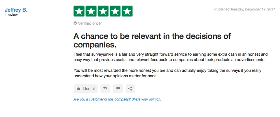 Survey Junkie reviews